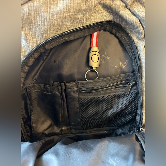MATEIN - Gray Computer Backpack - Picture 5 of 11